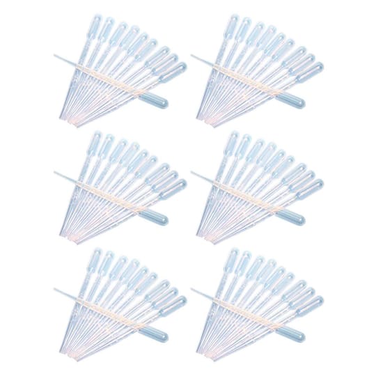 Fun Science&#xAE; Large Pipettes, 6 Packs of 25